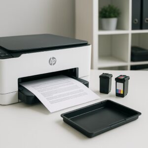 jak oszukać drukarkę hp, aby drukowała bez tuszu kolorowego?