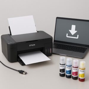 jak pobrać oprogramowanie do drukarki epson?