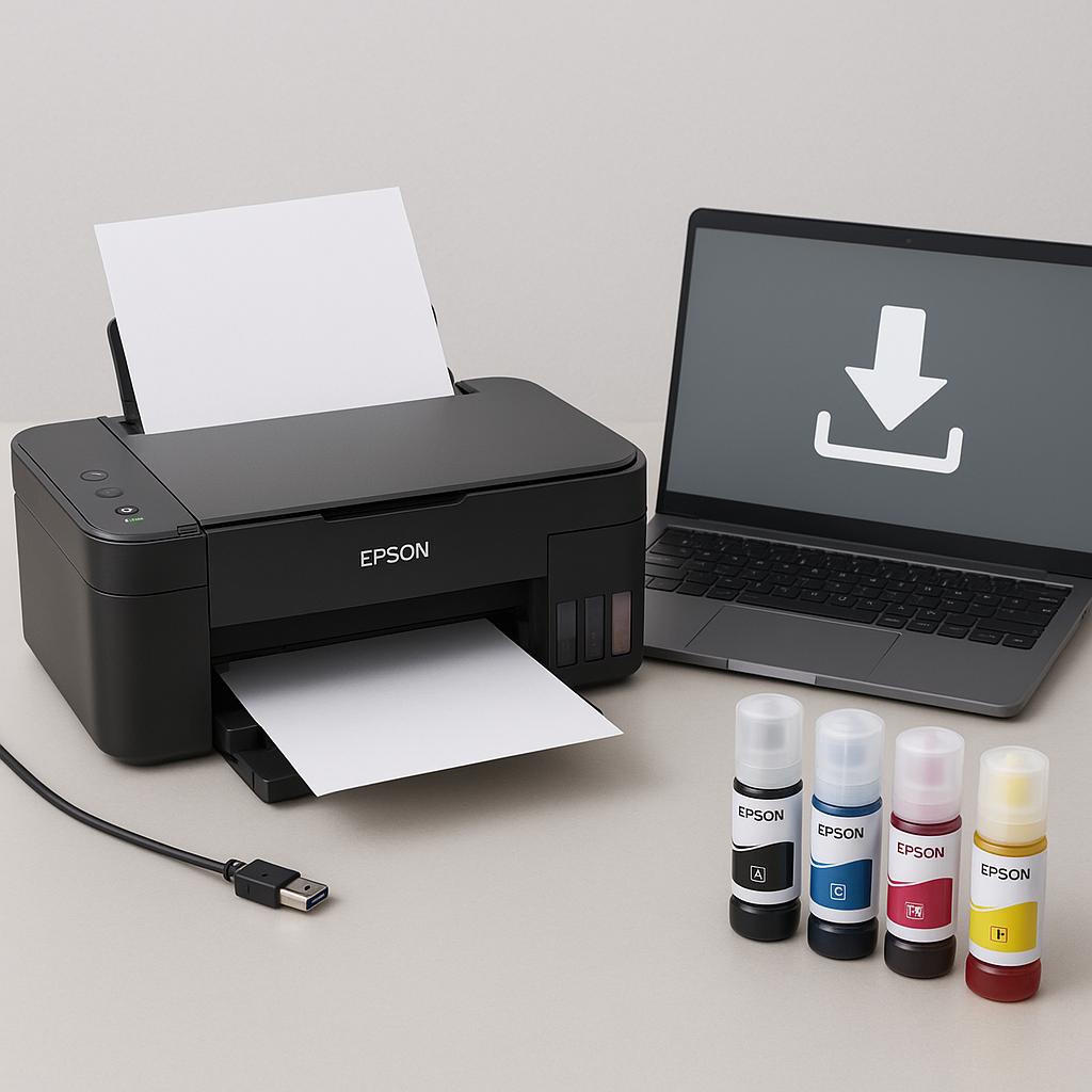 jak pobrać oprogramowanie do drukarki epson?
