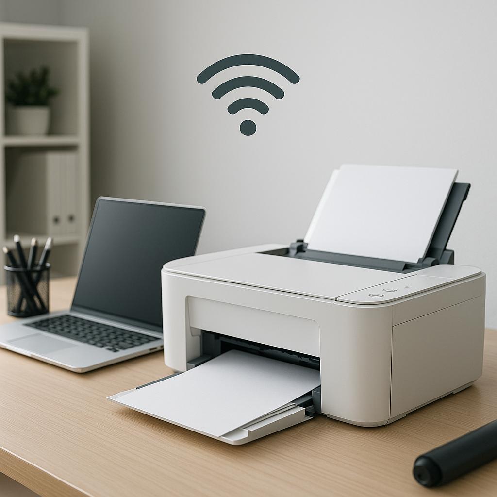 jak podłączyć drukarkę do bezprzewodowej sieci wi-fi?