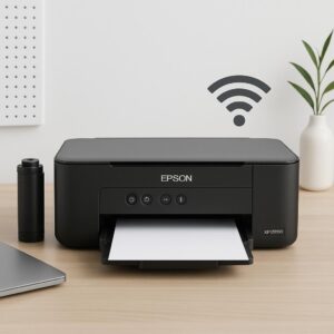jak podłączyć drukarkę epson xp 2200 do sieci wi-fi bezprzewodowo?
