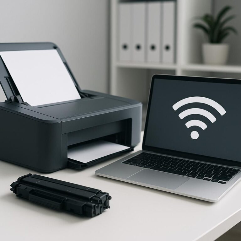 jak podłączyć drukarkę po zmianie wi-fi?