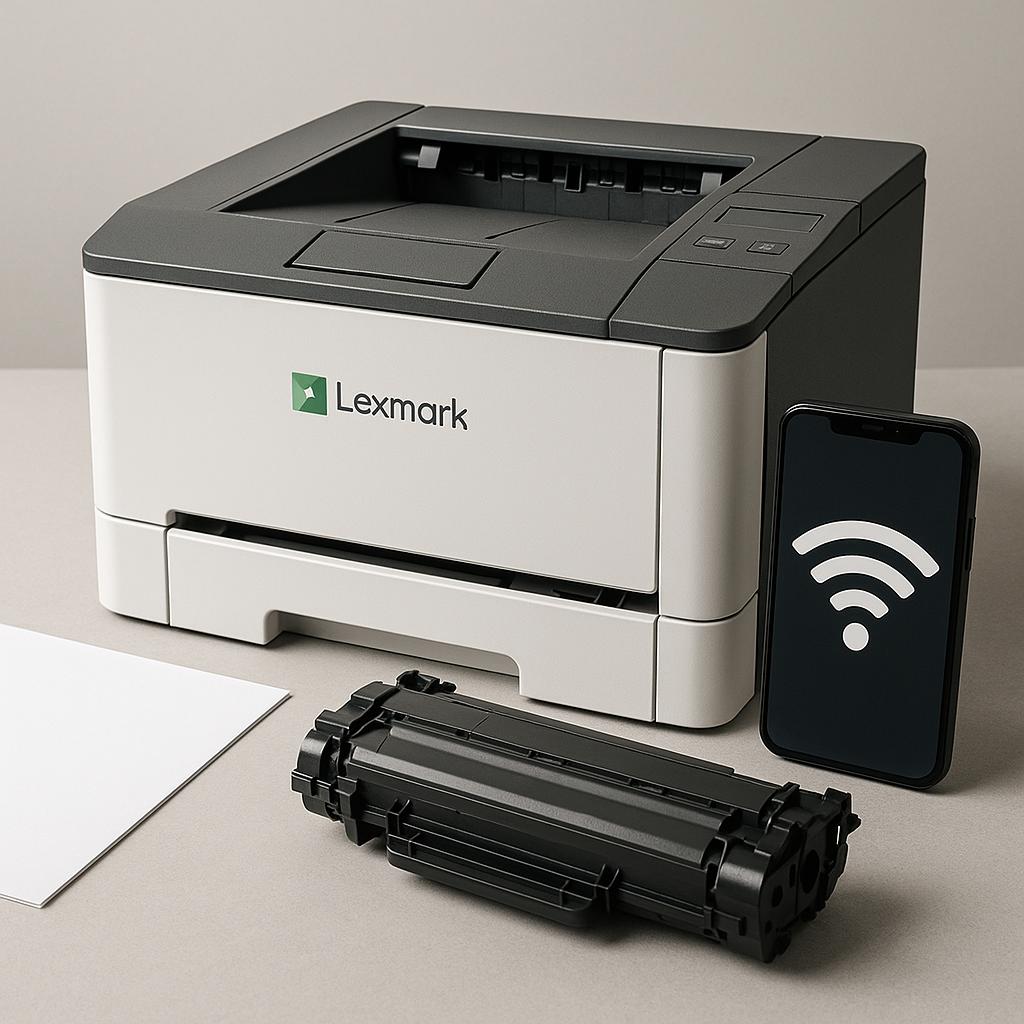 jak połączyć drukarkę lexmark z wi-fi?