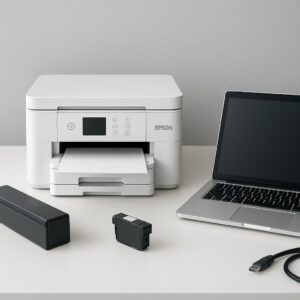 jak połączyć epson z komputerem?