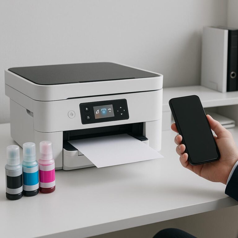 jak połączyć epson z telefonem?