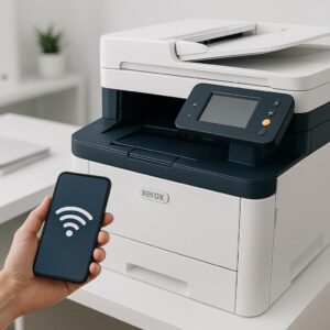 jak połączyć telefon z drukarka xerox?