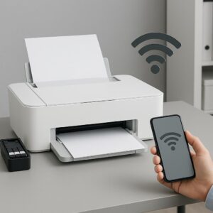 jak przełączyć drukarkę na inne wi-fi?