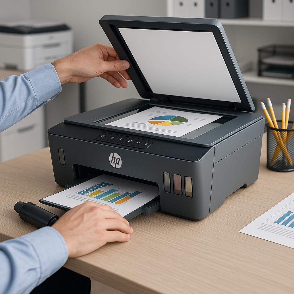 jak skanować hp smart tank?
