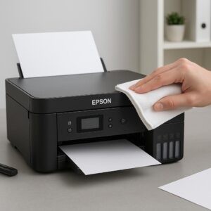 jak wyczyścić drukarkę epson ecotank?