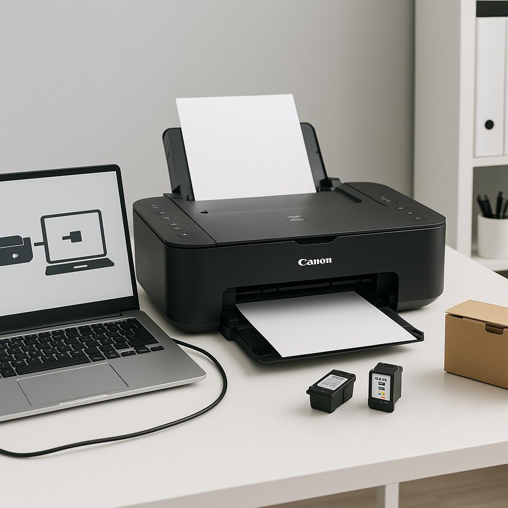 jak zainstalować drukarkę canon pixma?