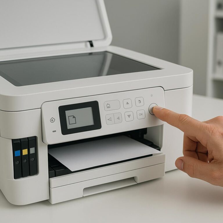jak zresetować drukarkę epson?