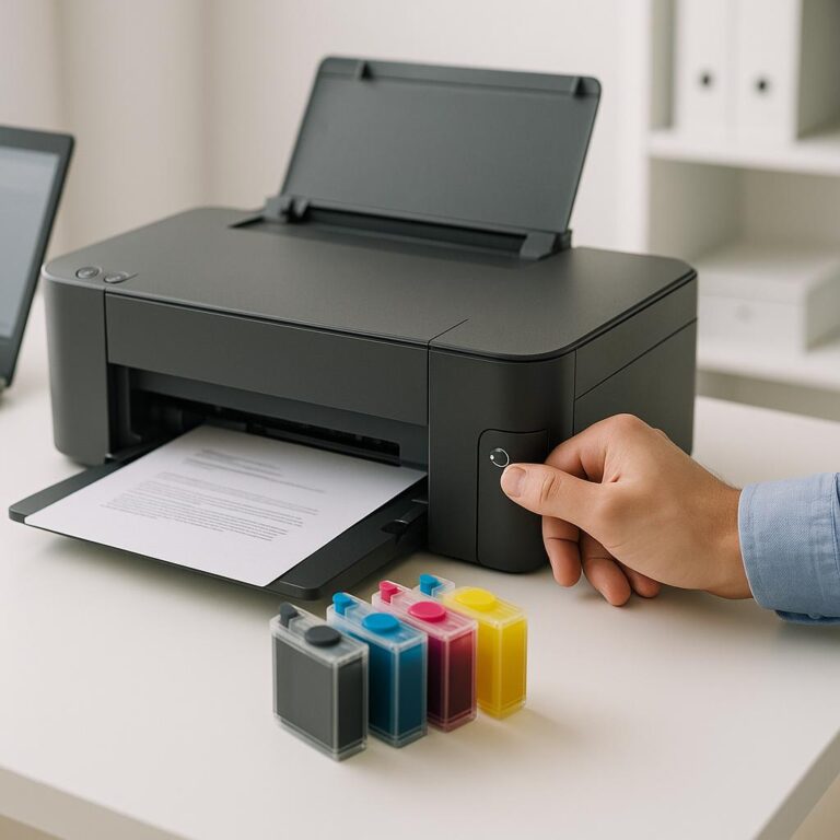 jak zrobić reset tuszu epson?