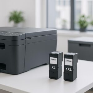 jaka jest różnica pomiędzy wkładami atramentowymi canon xl i xxl?
