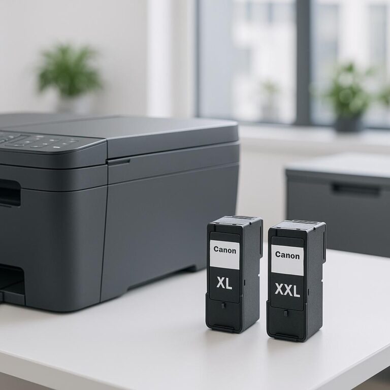 jaka jest różnica pomiędzy wkładami atramentowymi canon xl i xxl?