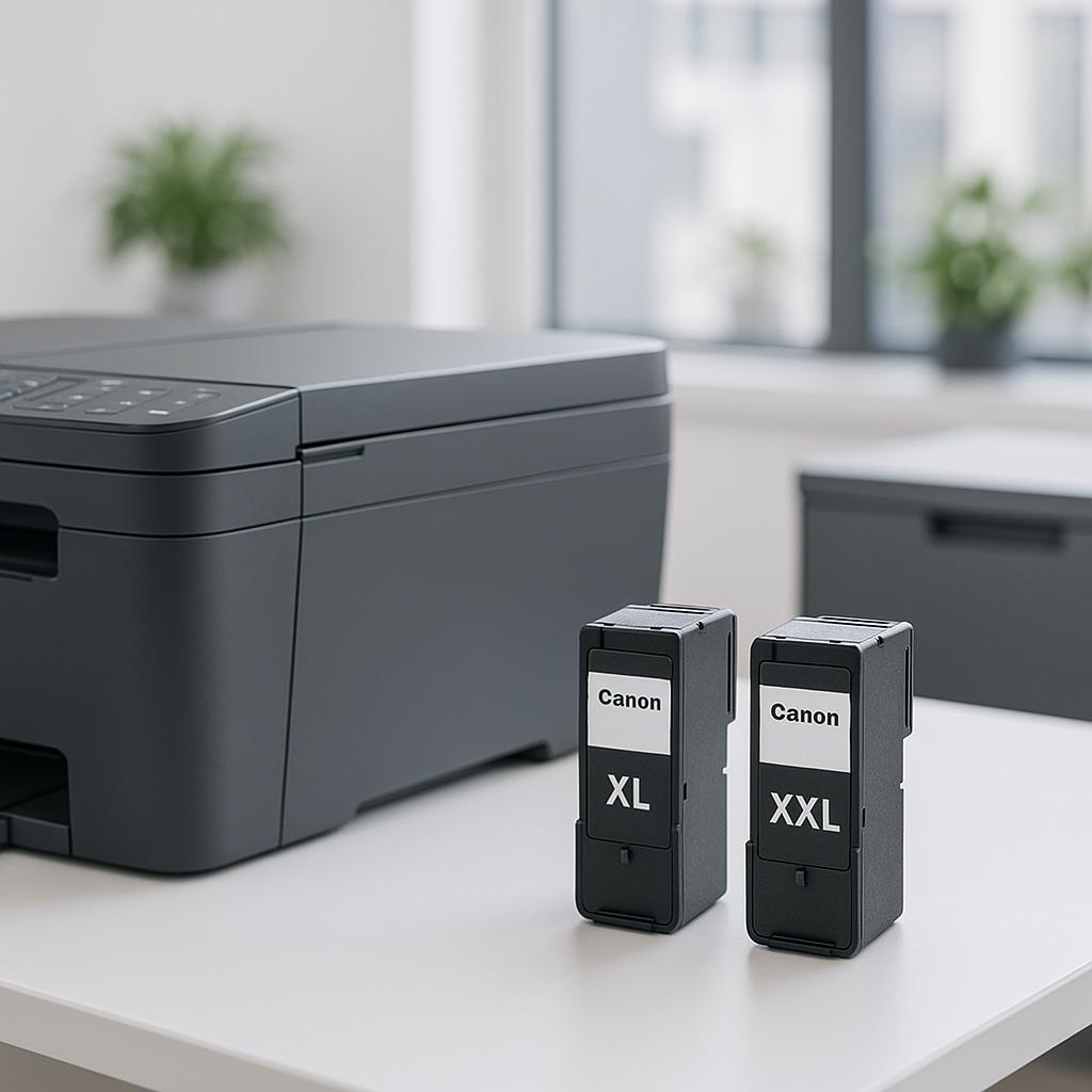 jaka jest różnica pomiędzy wkładami atramentowymi canon xl i xxl?