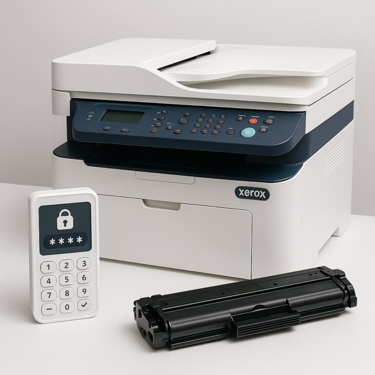 jaki jest domyślny identyfikator i hasło dla urządzenia xerox workcentre 3025?