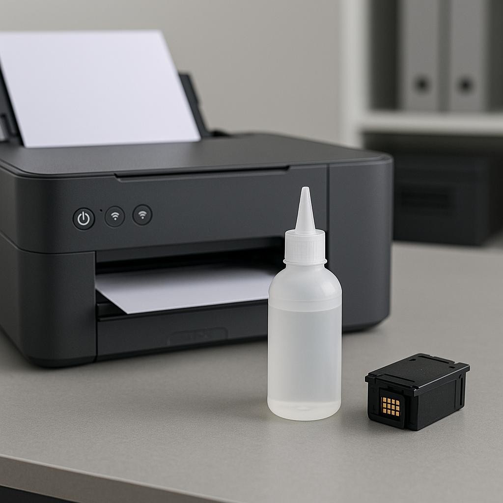 jaki płyn do udrażniania głowic epson?