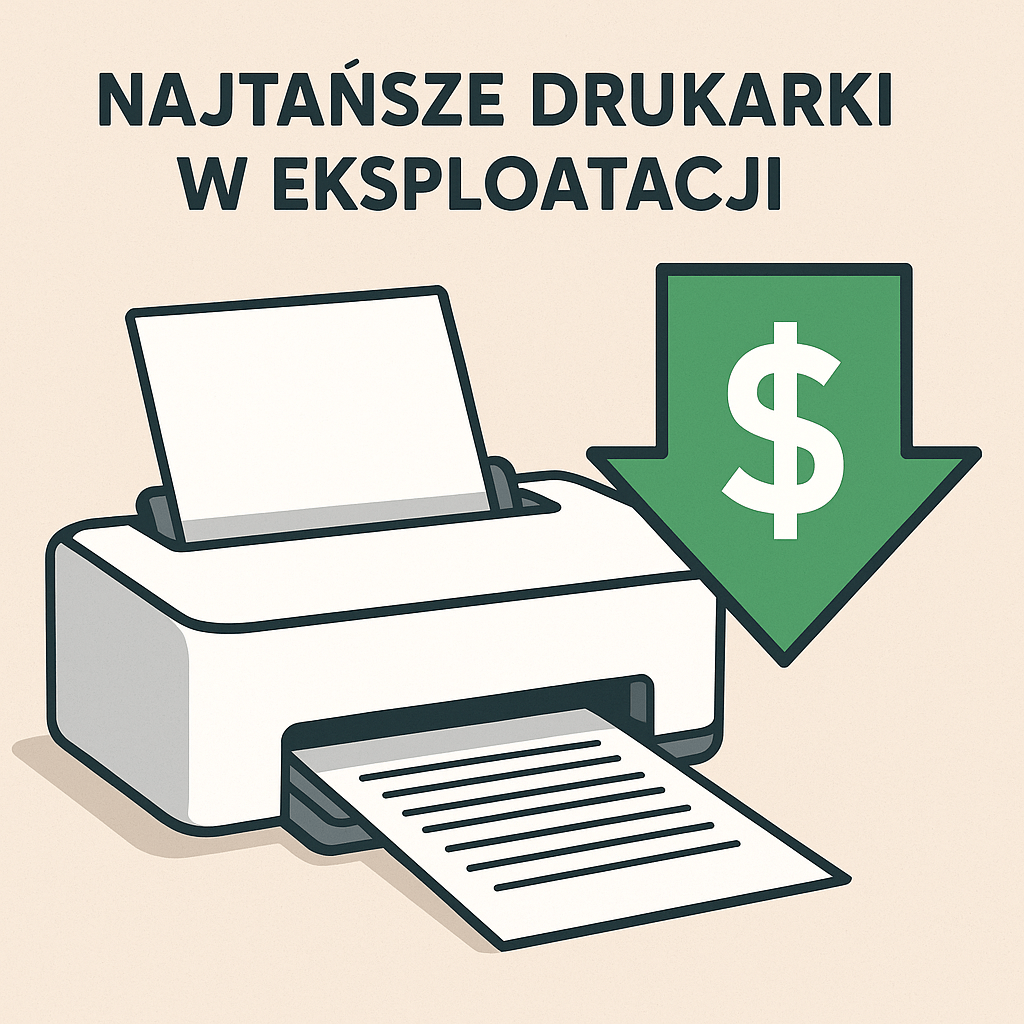 Tania drukarka w eksploatacji