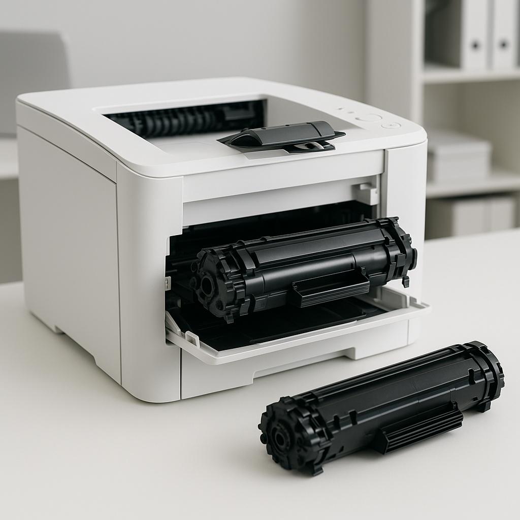 co się stanie, gdy w drukarce skończy się toner?