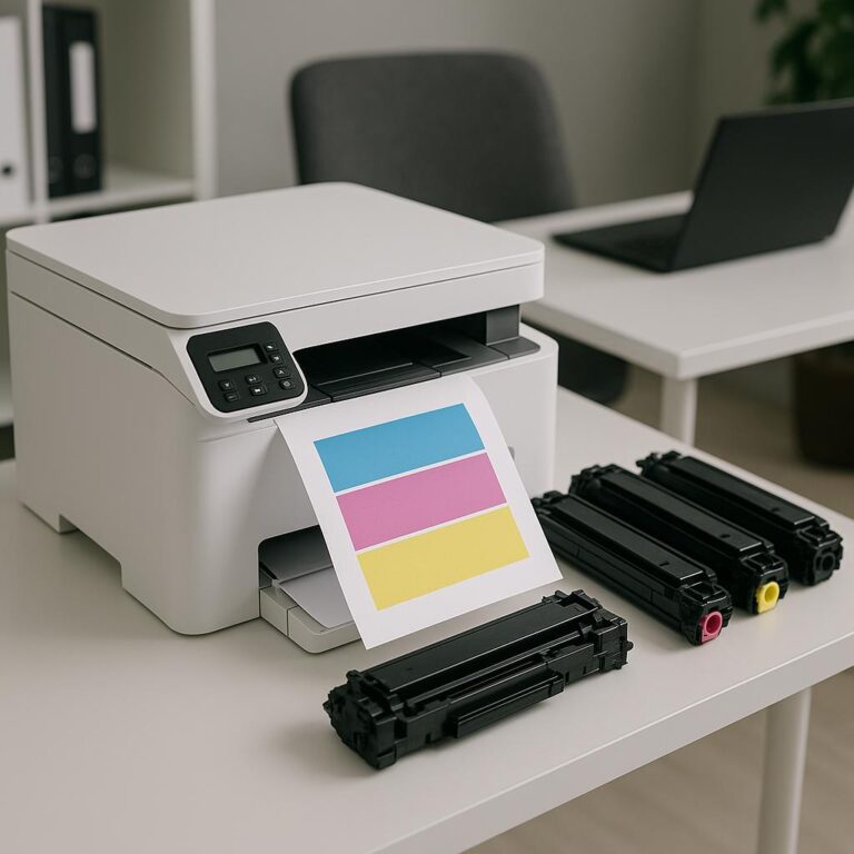 co zrobić, gdy drukarka nie drukuje jednego koloru?