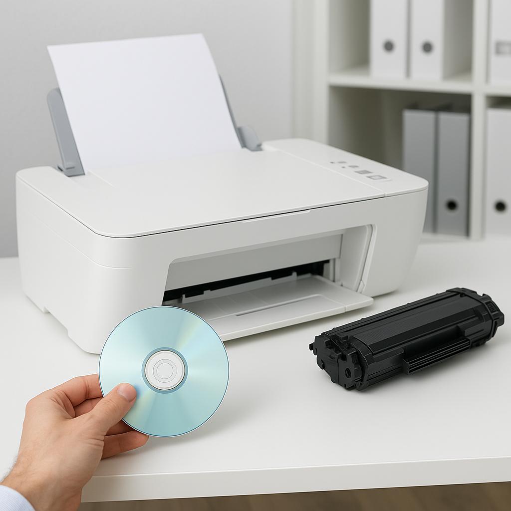 co zrobić, jeśli zgubiłem płytę cd z drukarką?