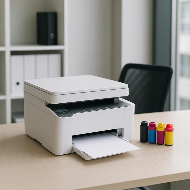 czy drukarka jest sprzedawana z tuszem w momencie zakupu?