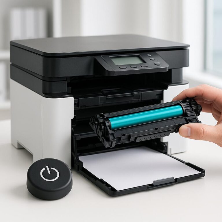 czy można zresetować układ tonera?