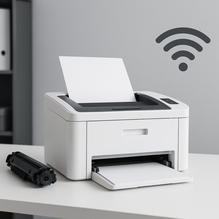 dlaczego drukarka nie widzi sieci wifi?