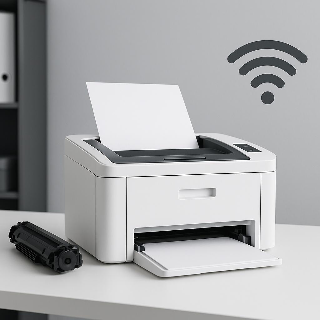 dlaczego drukarka nie widzi sieci wifi?