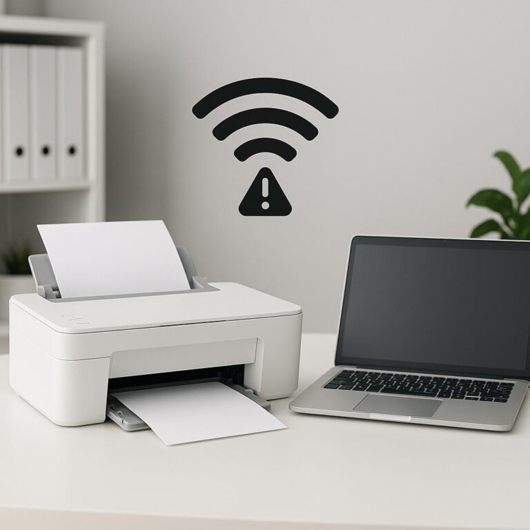 dlaczego moja drukarka nie komunikuje się z moim laptopem?