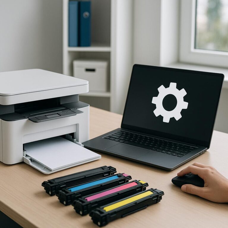 gdzie znaleźć ustawienia drukarki?