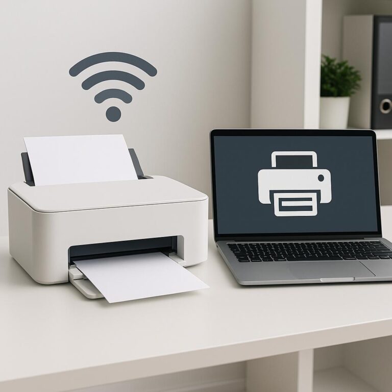 jak dodać drukarkę do komputera przez wifi?