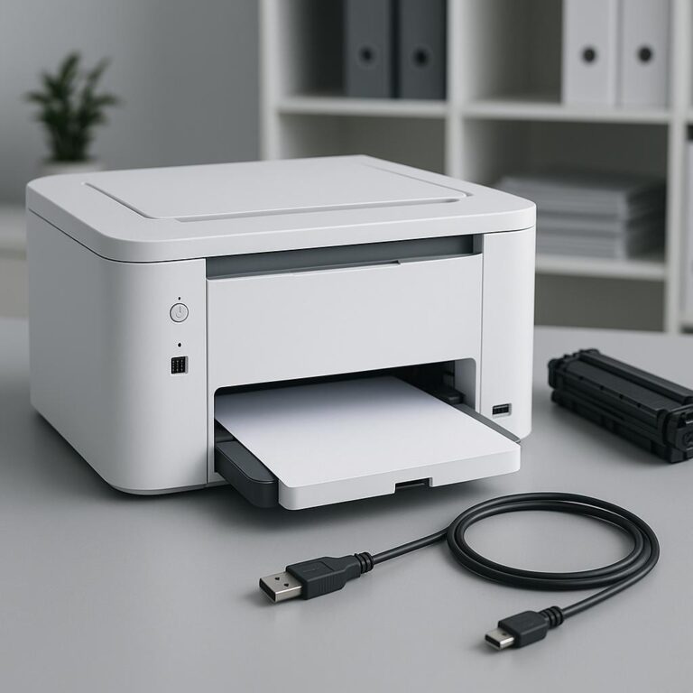 jak dodać drukarkę przez usb?