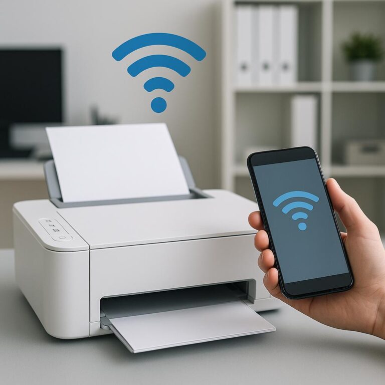 jak mogę sprawdzić, z jakim połączeniem wi-fi jest połączona moja drukarka?