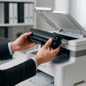 jak odblokować toner?