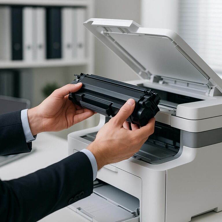 jak odblokować toner?