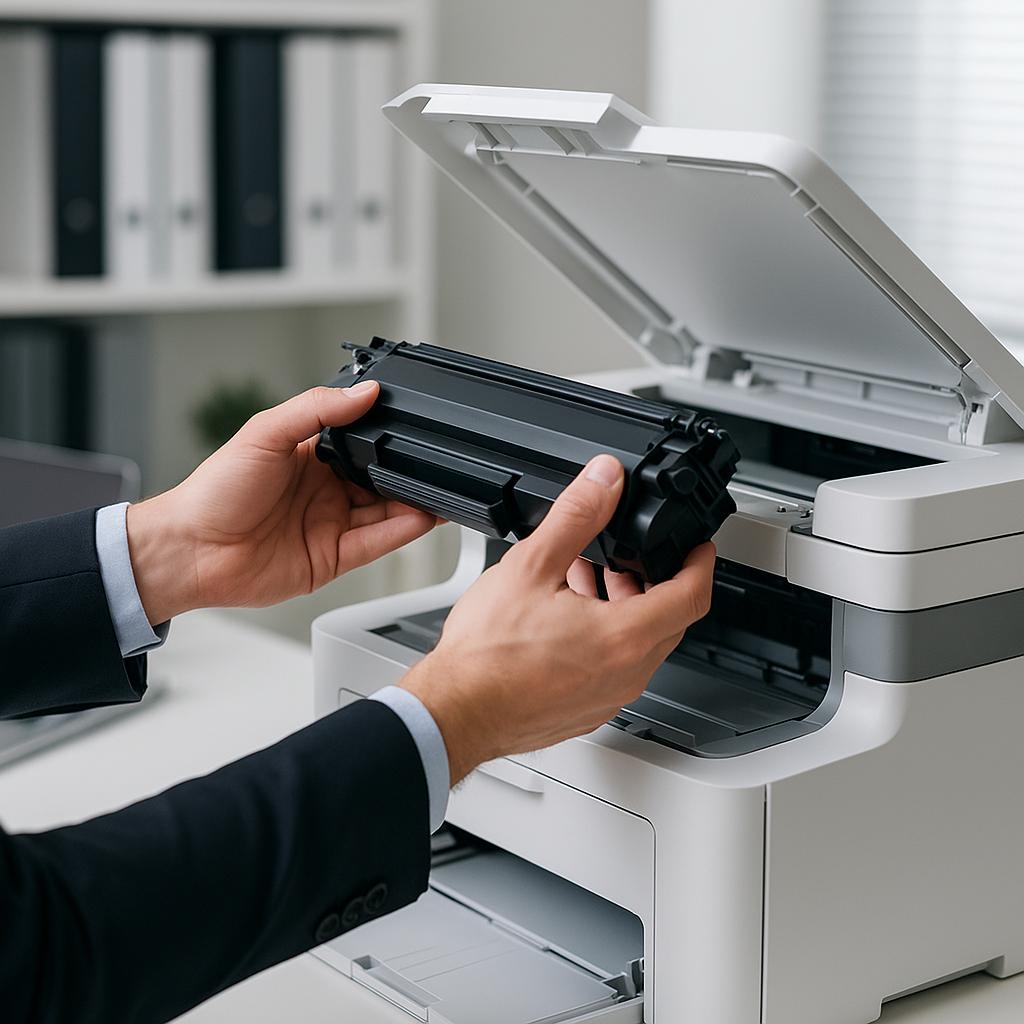jak odblokować toner?