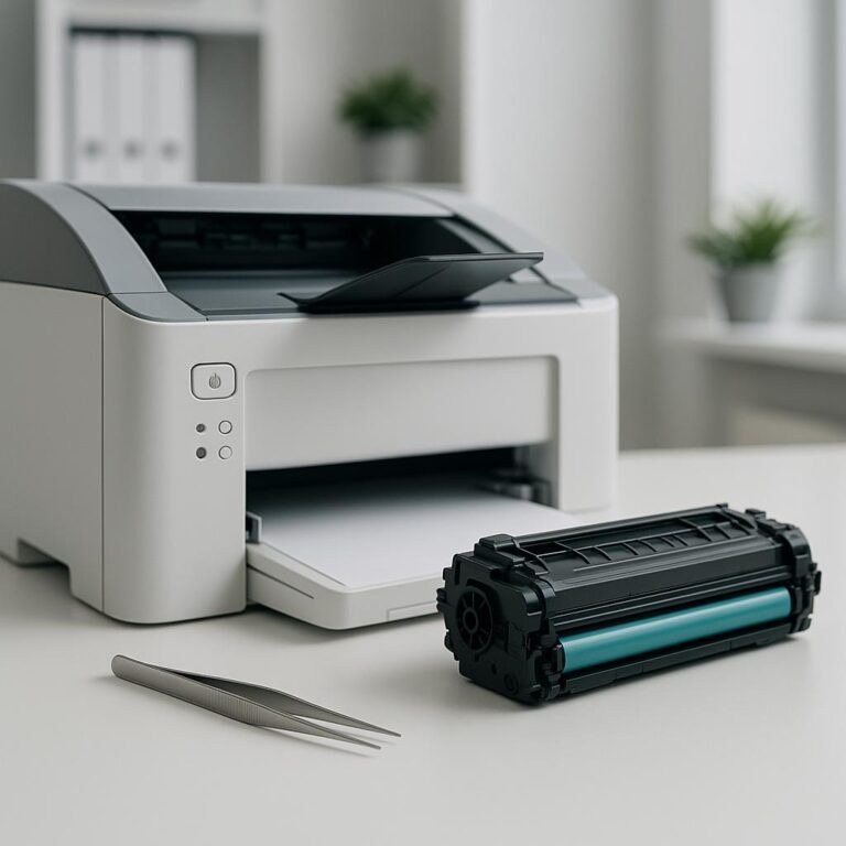 jak odkleszczyć drukarkę?