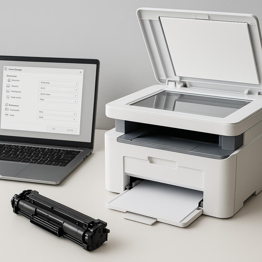 jak otworzyć narzędzie do ustawień drukarki?