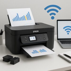 jak podłączyć drukarkę epson do wi-fi?