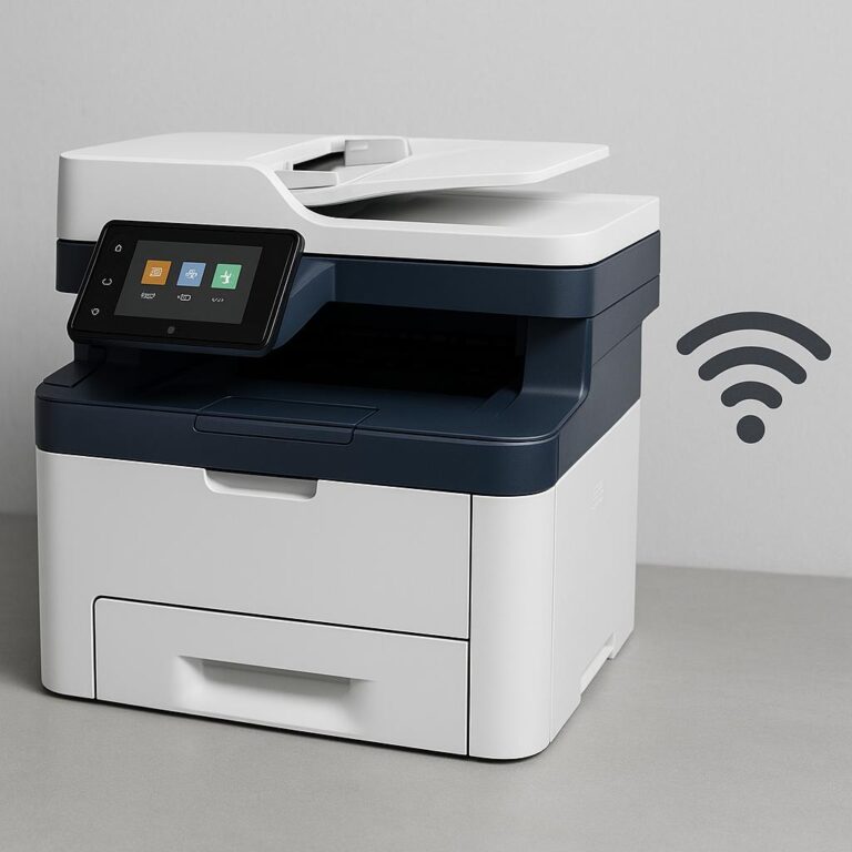 jak połączyć drukarkę xerox z wifi?