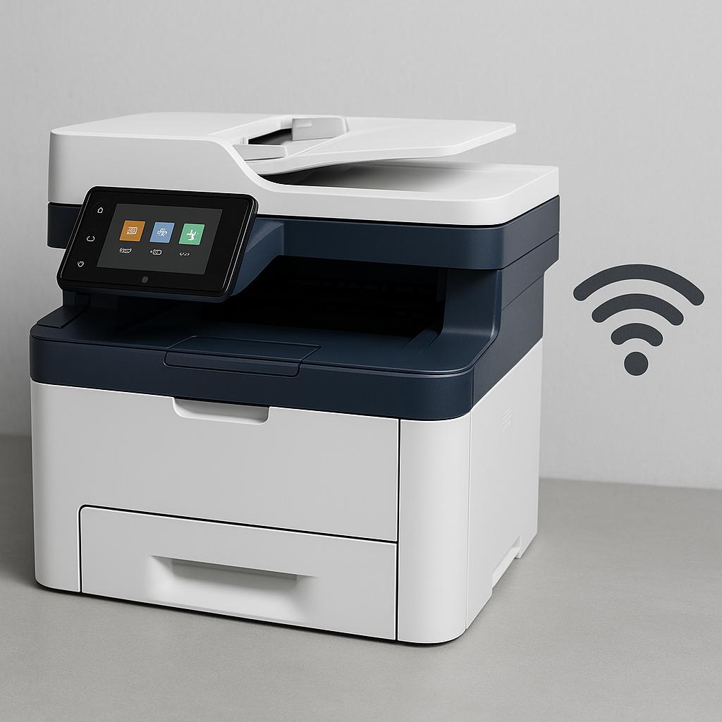 jak połączyć drukarkę xerox z wifi?