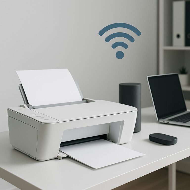 jak połączyć drukarkę z nową siecią wi-fi?