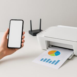 jak połączyć telefon z drukarką hp deskjet 2620?