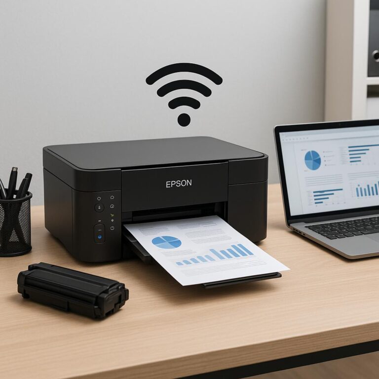 jak połączyć wifi z drukarka epson?