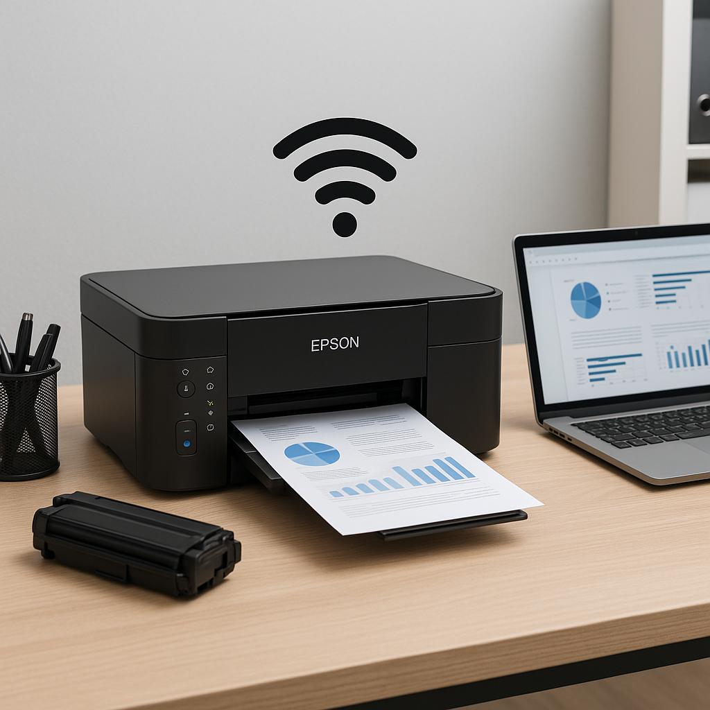 jak połączyć wifi z drukarka epson?