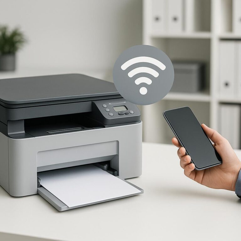 jak sprawdzić, z jakim połączeniem wi-fi połączona jest moja drukarka?