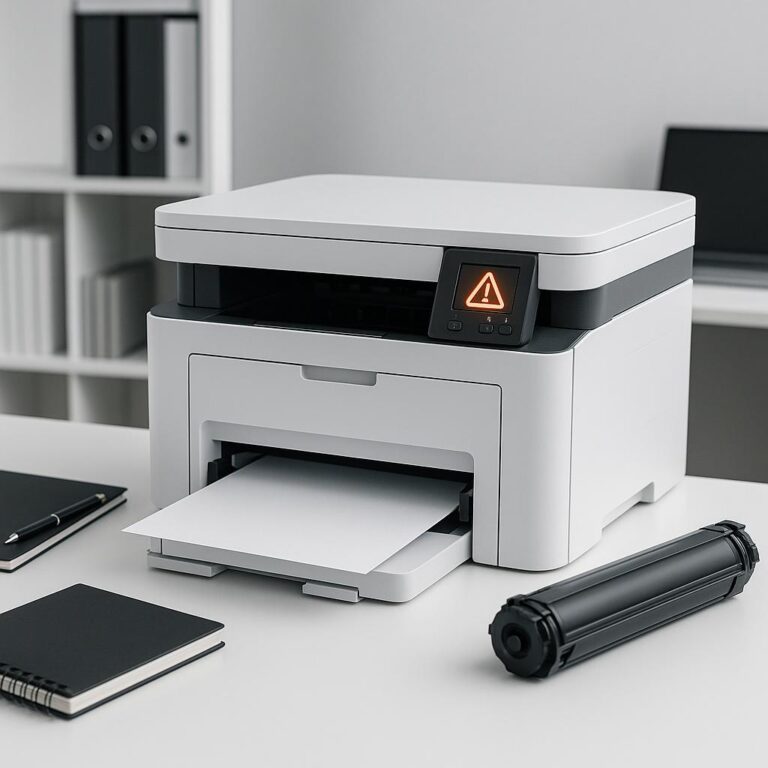 jak usunąć błąd drukarki?