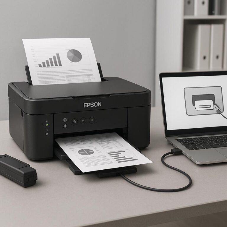 jak zainstalować drukarkę epson w komputerze?