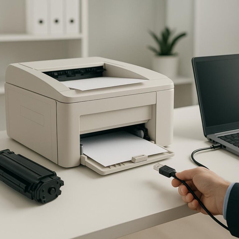 jak zainstalować starszą drukarkę?